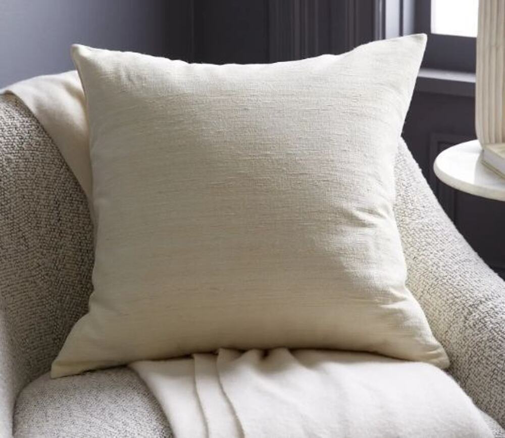 Quince Raw Silk - 20x20 pillow cover
